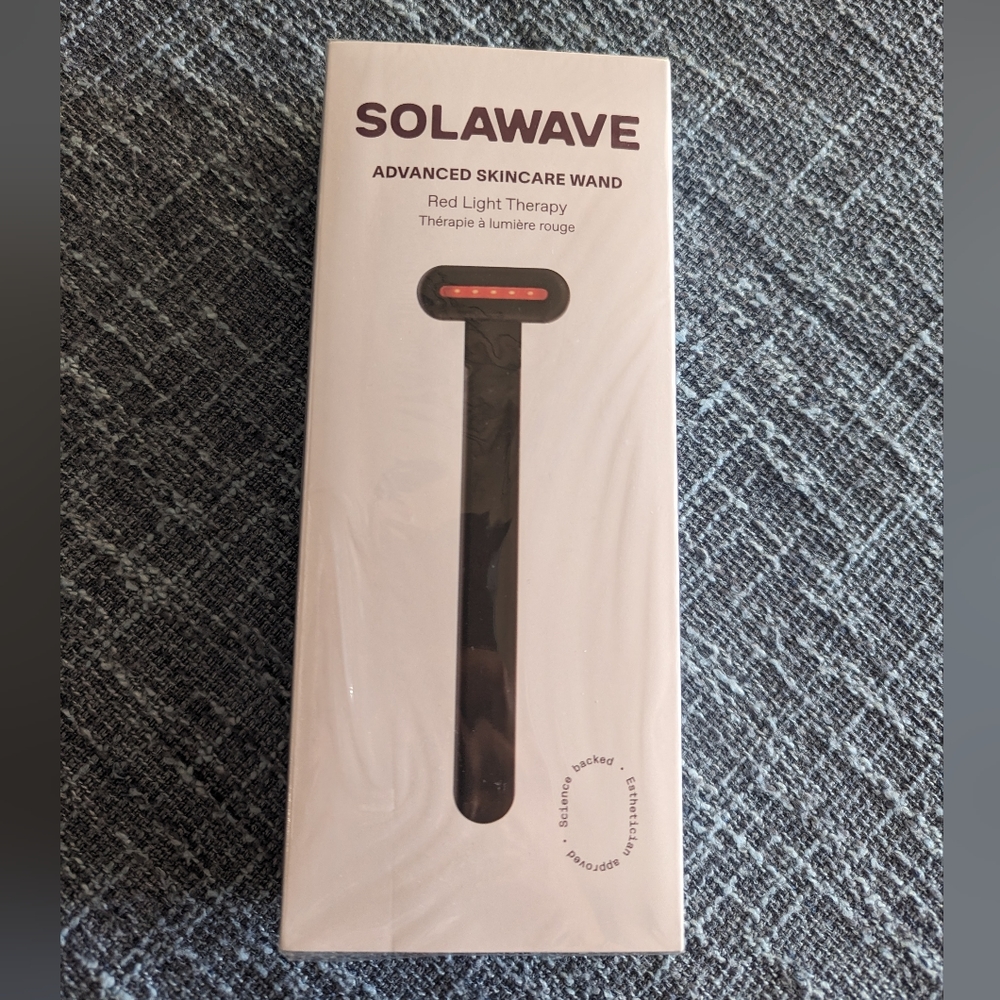 New, unopened Solawave Red Light Therapy Skin Wand